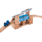 Pod Big City basculabil dublu cu tunel dublu si locomotiva